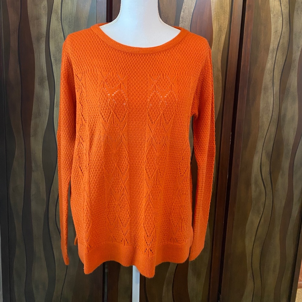 Orange Sweater